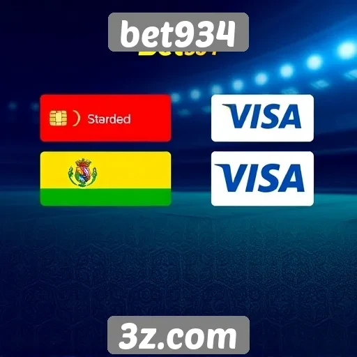 Métodos de pagamento aceitos na bet934