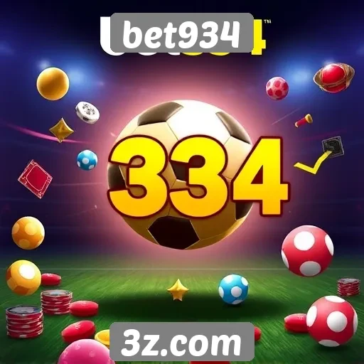 Variedade de jogos disponíveis na plataforma bet934